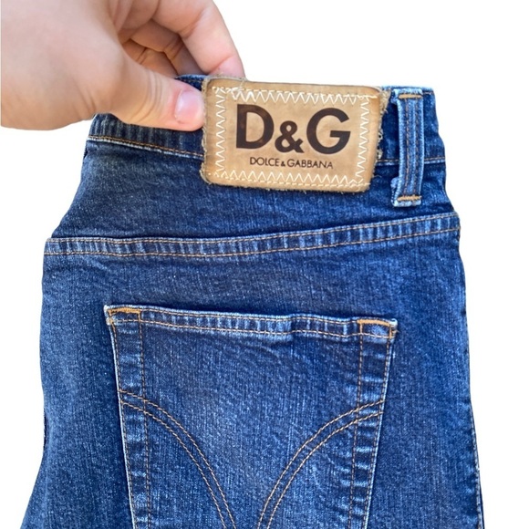 Vintage Dolce & Gabbana Jeans Size 54 Blue - Picture 4 of 10